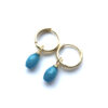 Sieraden set Blue goud oorbellen